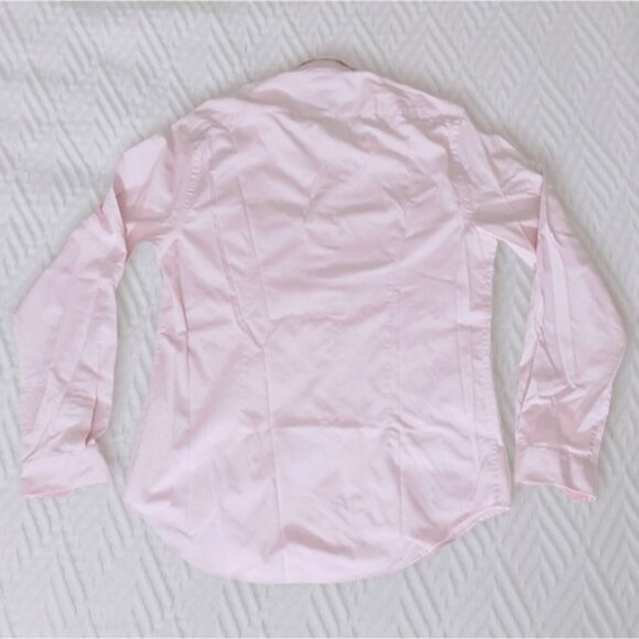 Zara Man Pale Pink Dress Shirt- L (Slim Fit) - Picture 4 of 16